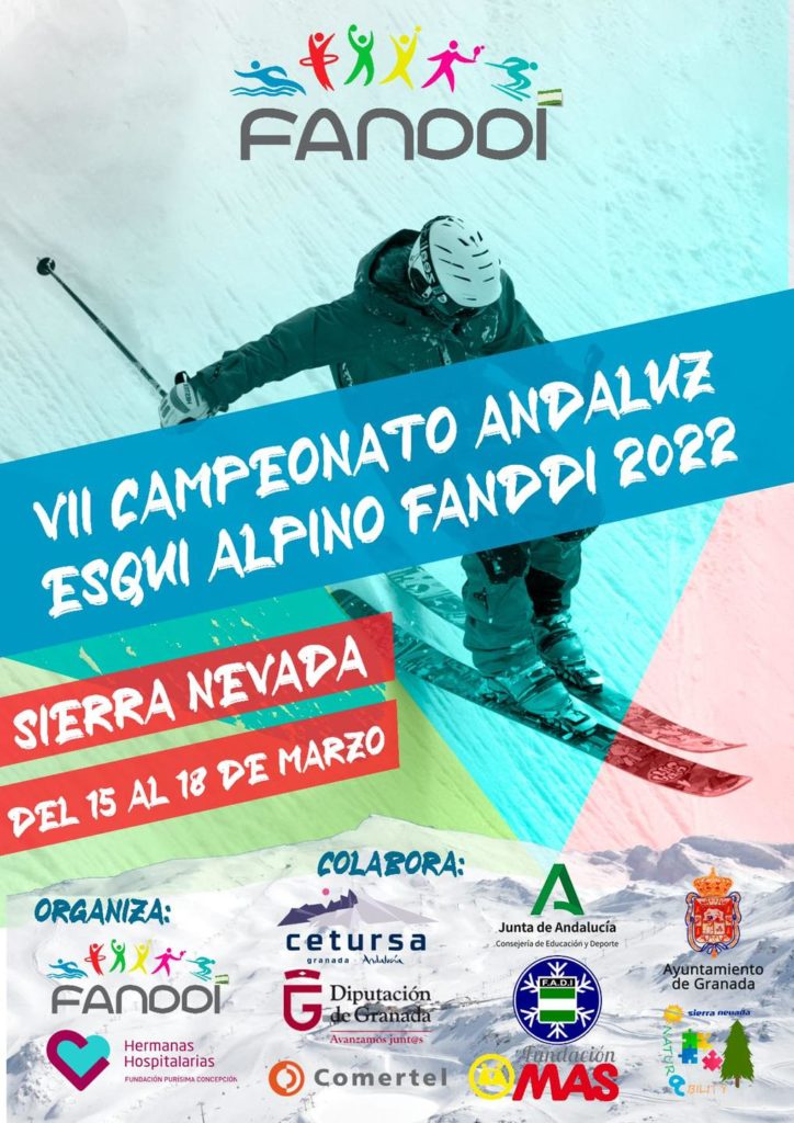 VII Campeonato Andaluz de Esquí Alpino FANDDI del 15 al 18