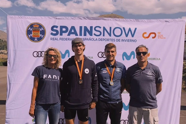 Dos medallas en la primera jornada del Cto de España Rollerski