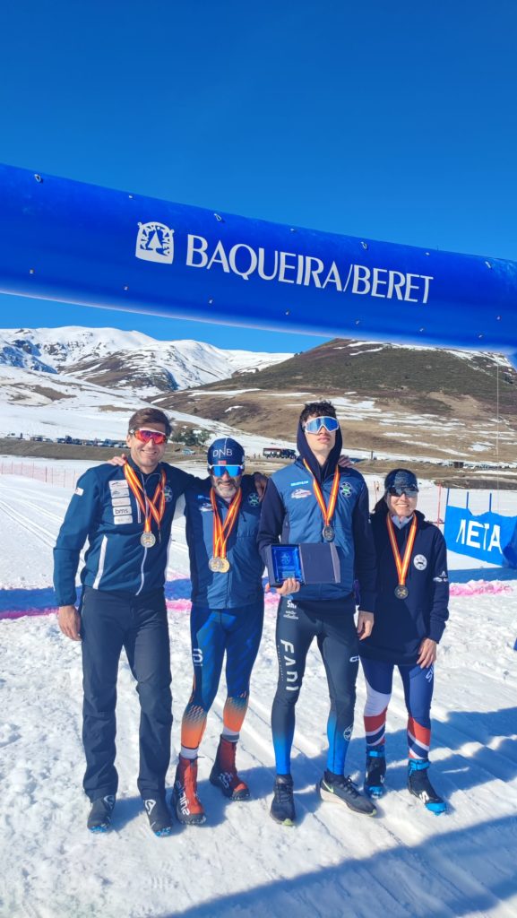 El Esquí de Fondo Andaluz hace un gran papel en Baqueira Beret.